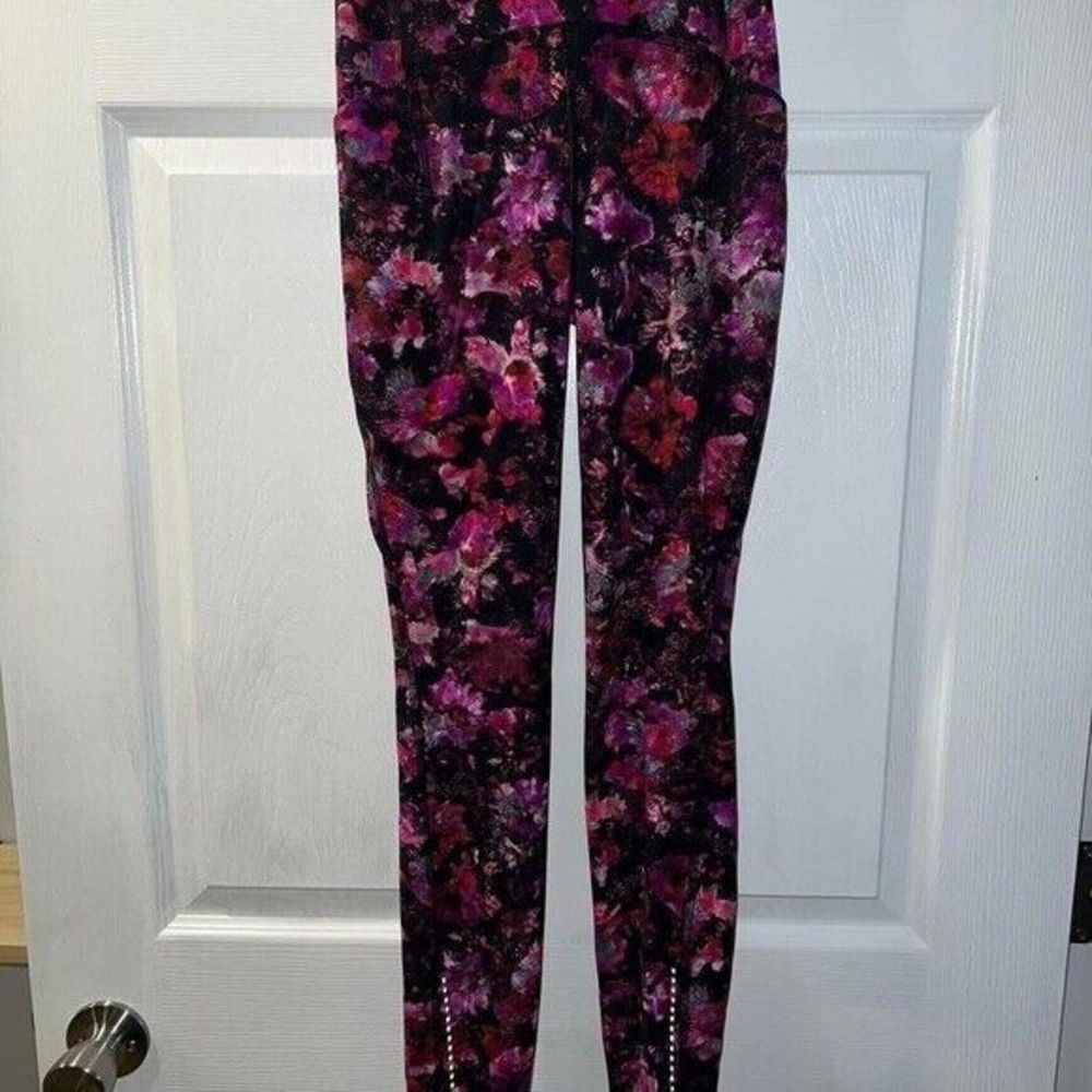 Lululemon Swift Speed High-Rise Tight 28" - Fluoro Floral Multi - SIZE 2